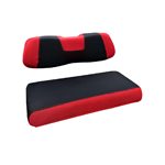 couverture Rouge  / Noire  siège arrière 